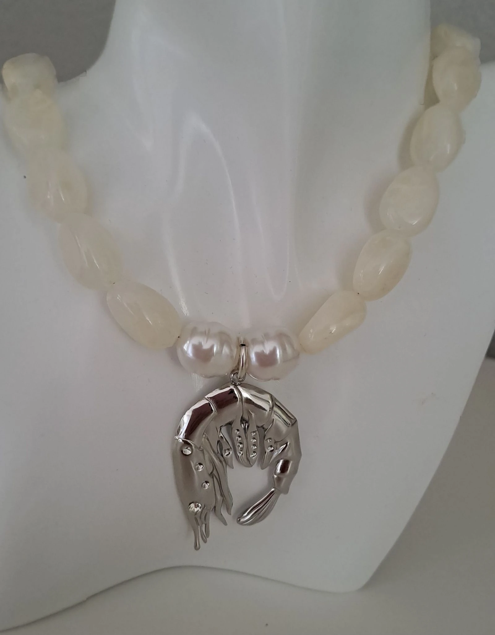 Geweldige statement ketting met garnaal – photo 2